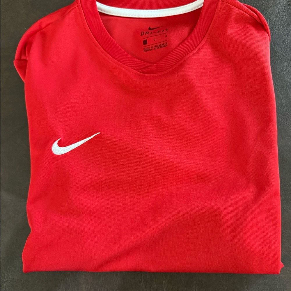 Nike Red Dri-FIT Performance Top
